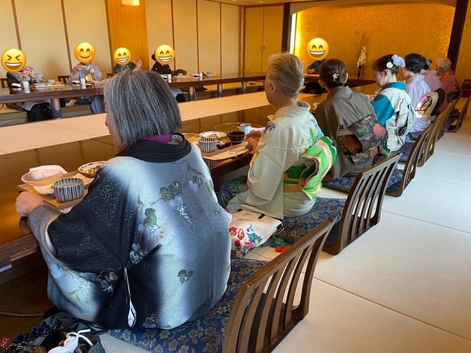 きもので新年会～帯舞ご披露会～